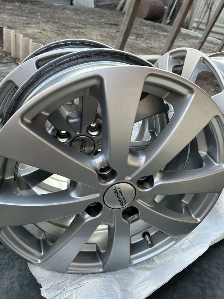 Диски skad  r15 на accent solaris rio отличное состояние