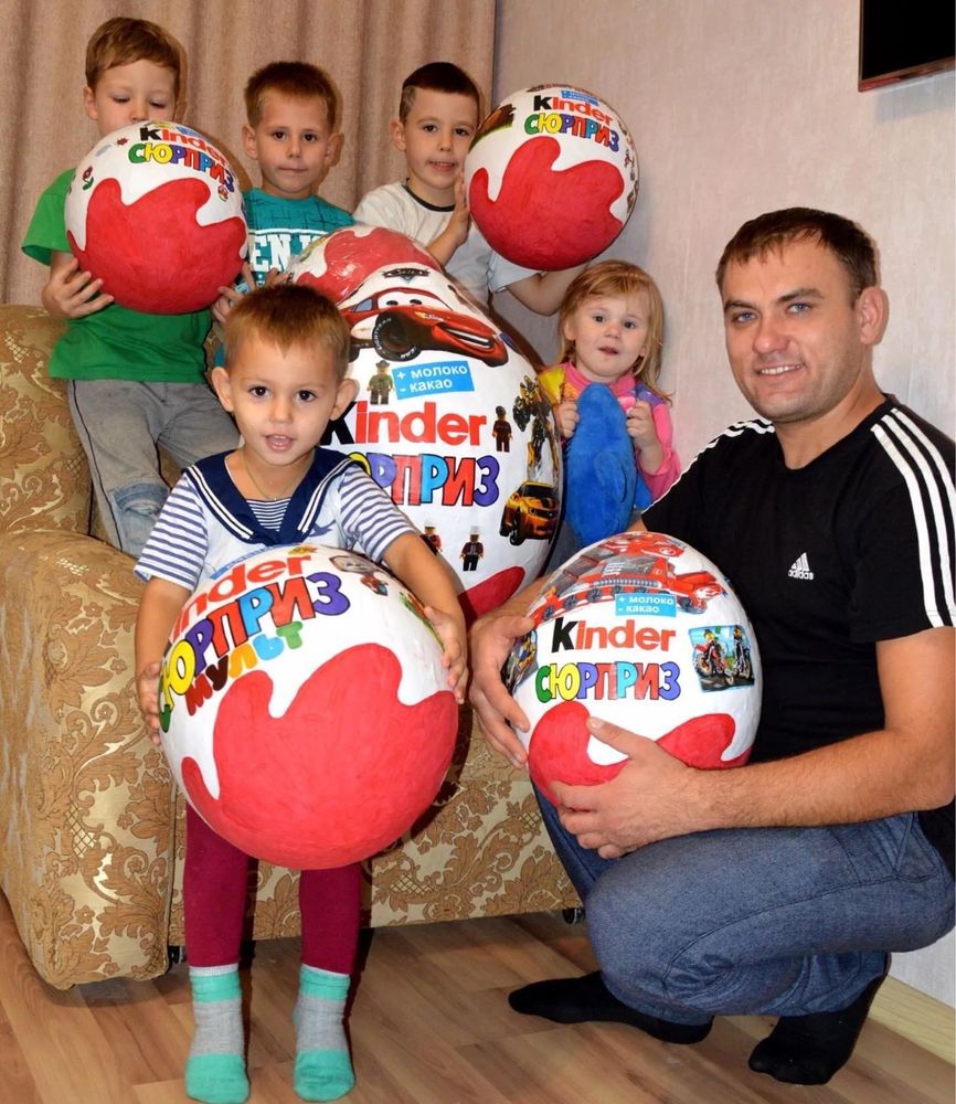 Мега Киндер Сюрприз, подарок Астана