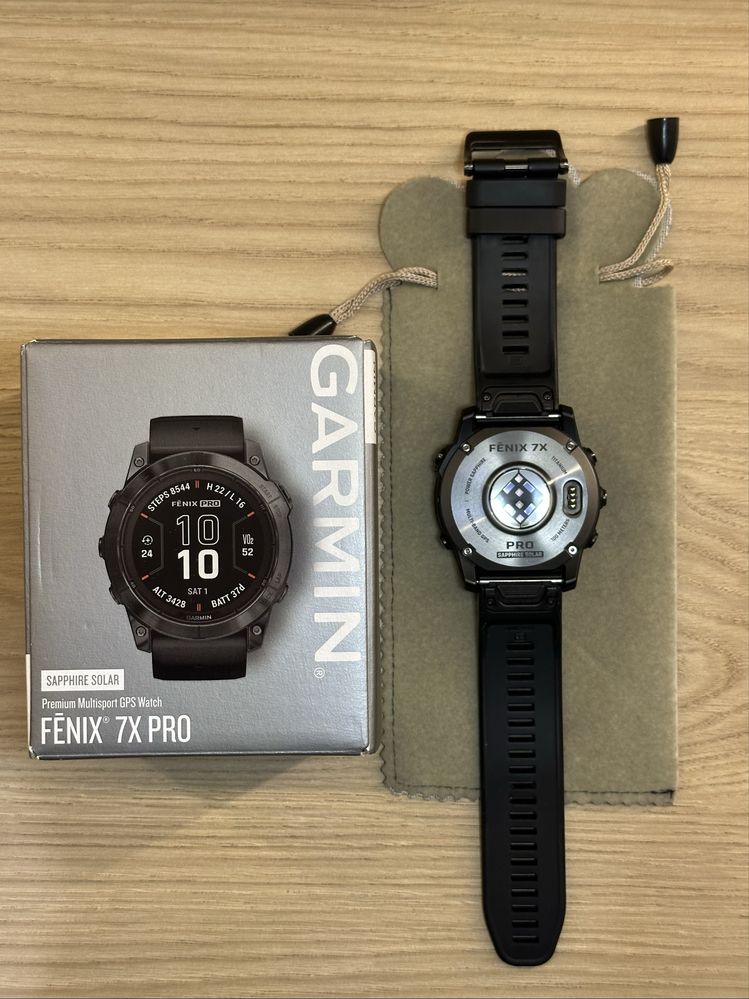 Garmin Fenix 7x Pro - Sapphire Solar Edition Titanium
