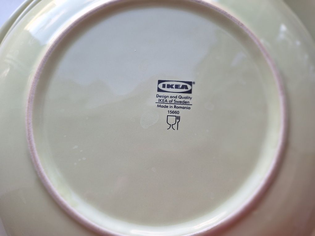 Тарелки Ikea и Люминарк