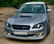 Губа Spec B на передний бампер Subaru Legacy BL Дорестайлинг