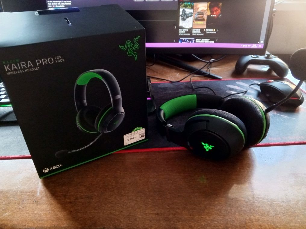 Xbox SX 1Тб, Razer Kaira Pro for XBOX, ПК адаптер