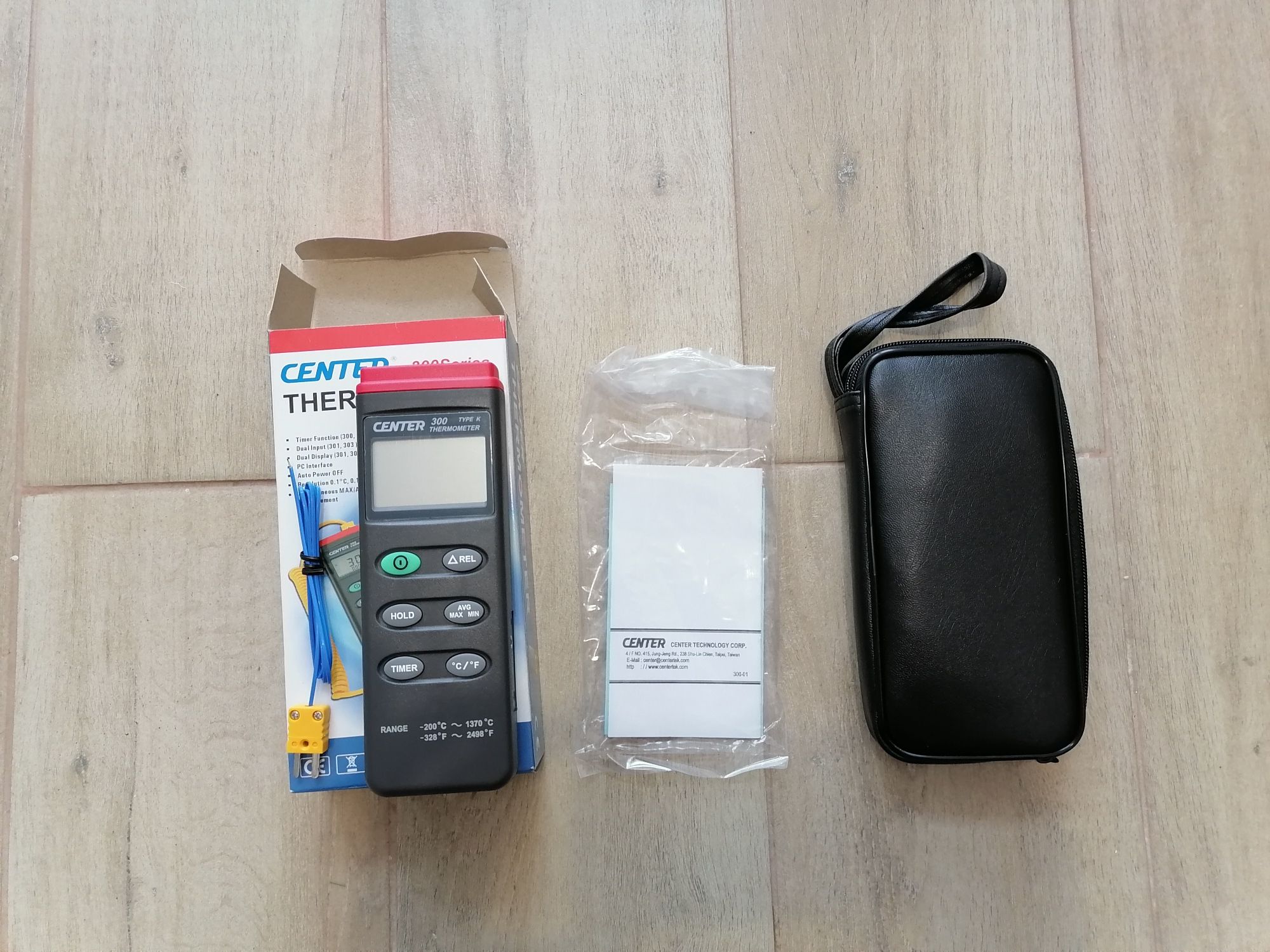 Измеритель температуры Center 300