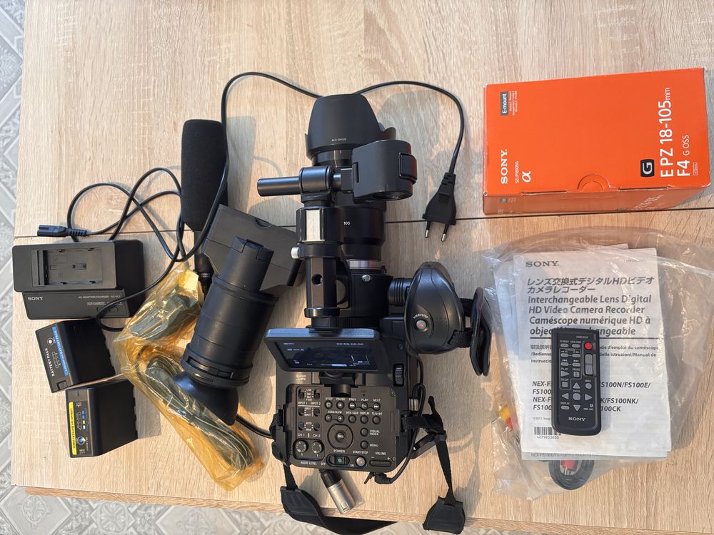 Продам видеокамеруSony NEX-FS100