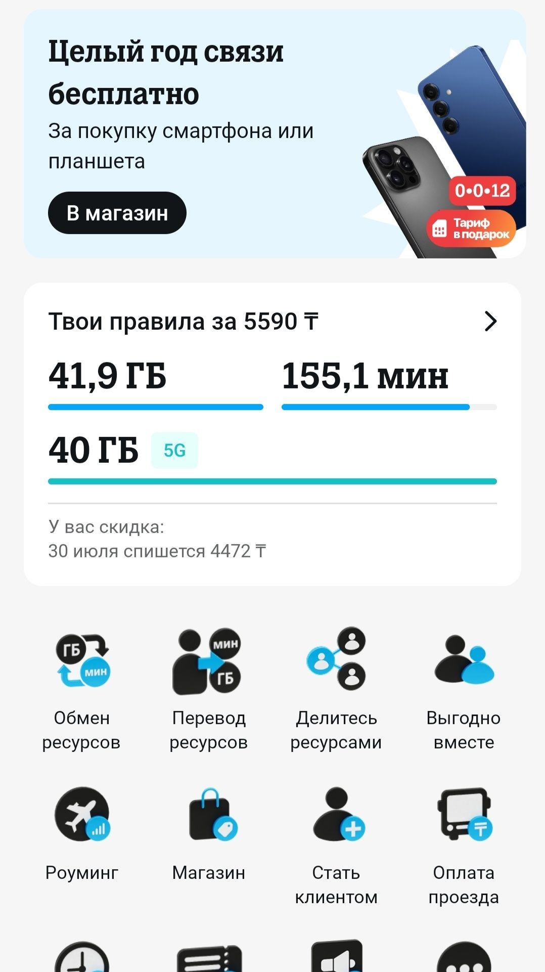 Продам гигабайты Теле2, дёшево!!!