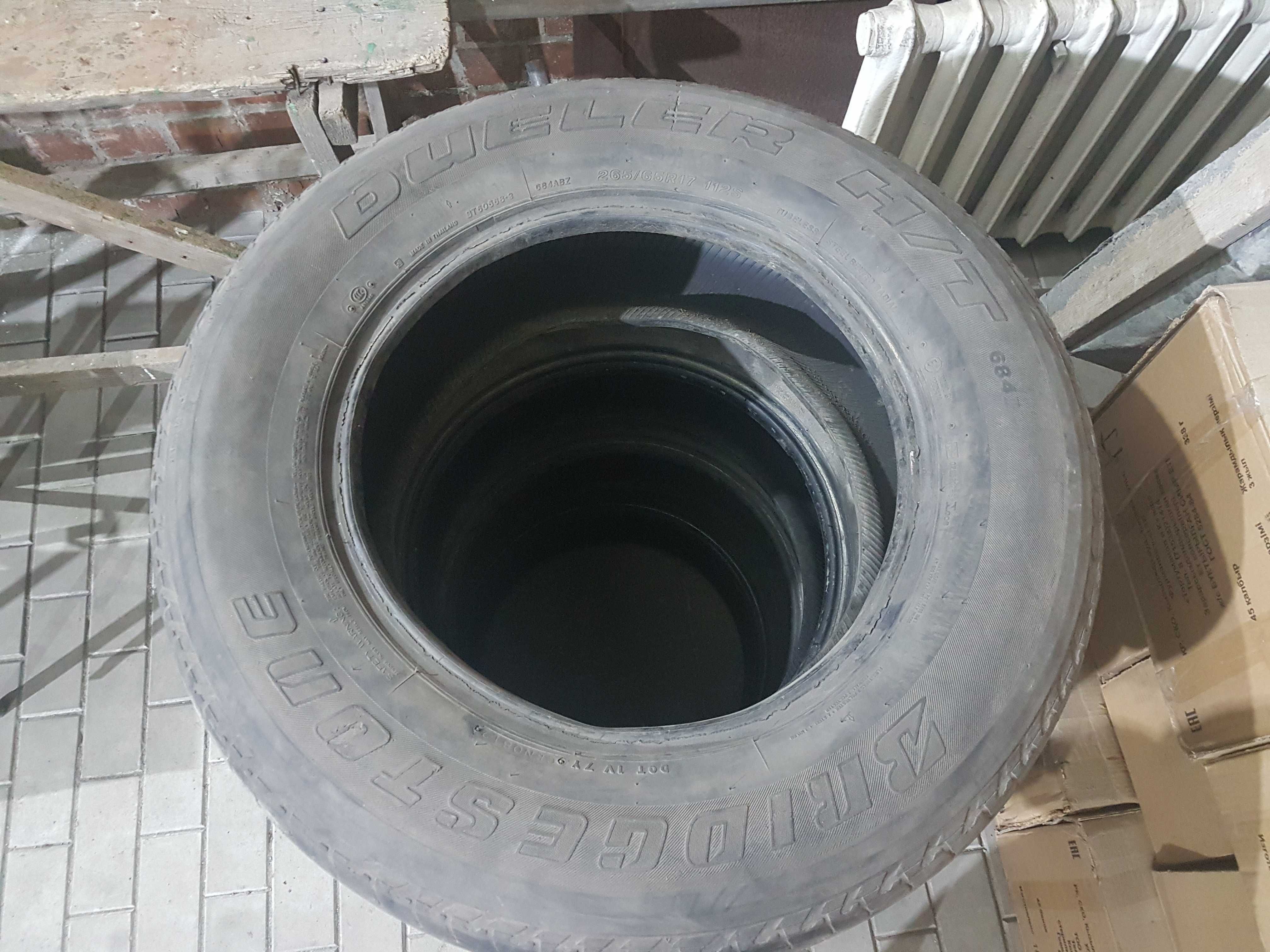 Продам шины 265/65/17