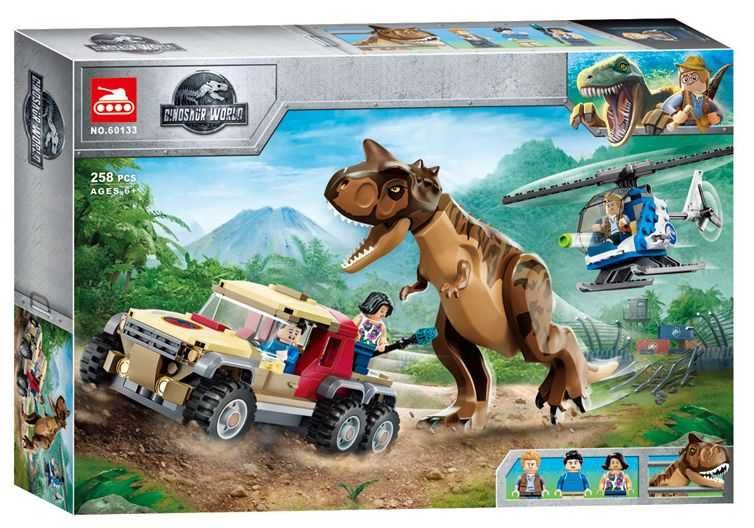 Конструктор lari динозавры Jurassic World 8 видов