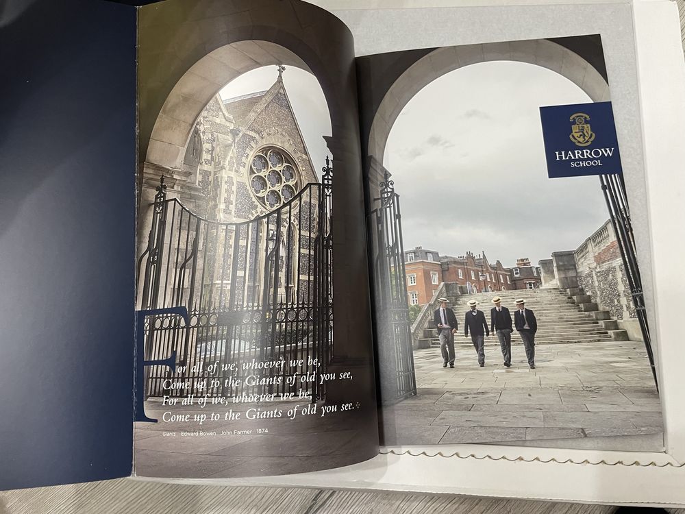 Продам книгу от Harrow school