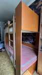 Двухъярусная кровать с одним матрасом