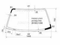Стекло лобовое TOYOTA RAV4 SXA1# 3/5D 94-00 Toyota Rav 4