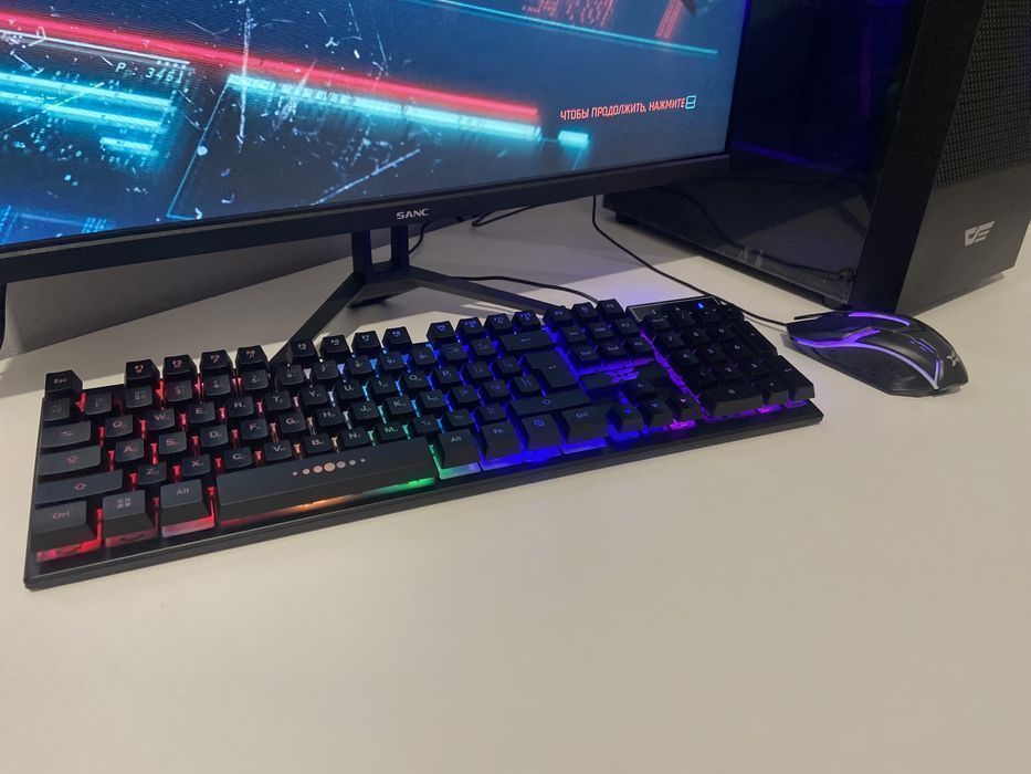 С монитором RTX 2060 / i7 / 16gb / игровой компьютер комплект