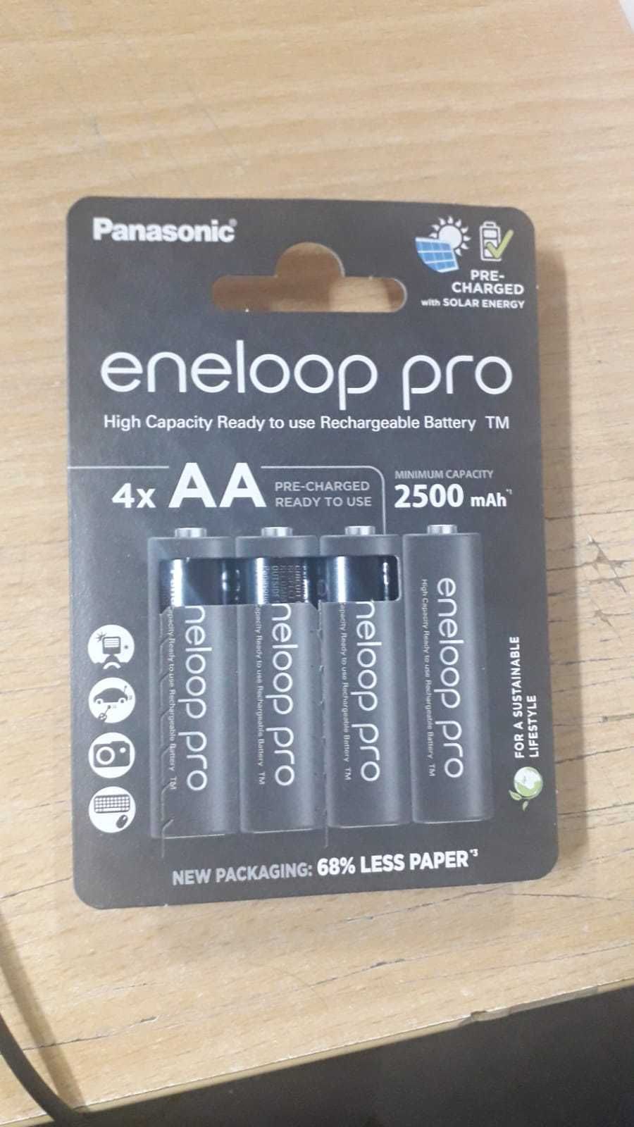 Аккумуляторные батарейки Panasonic Eneloop Pro AA 2500 mAh (4 шт.)