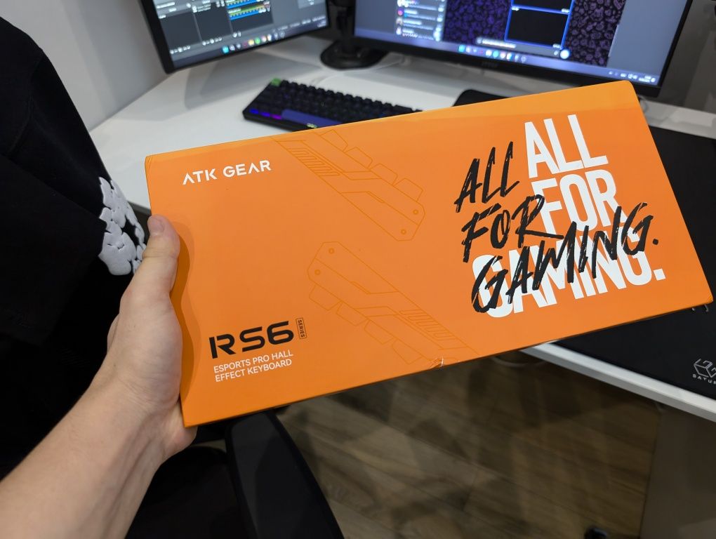 ATK RS6 ULTRA черная магнитная клавиатура