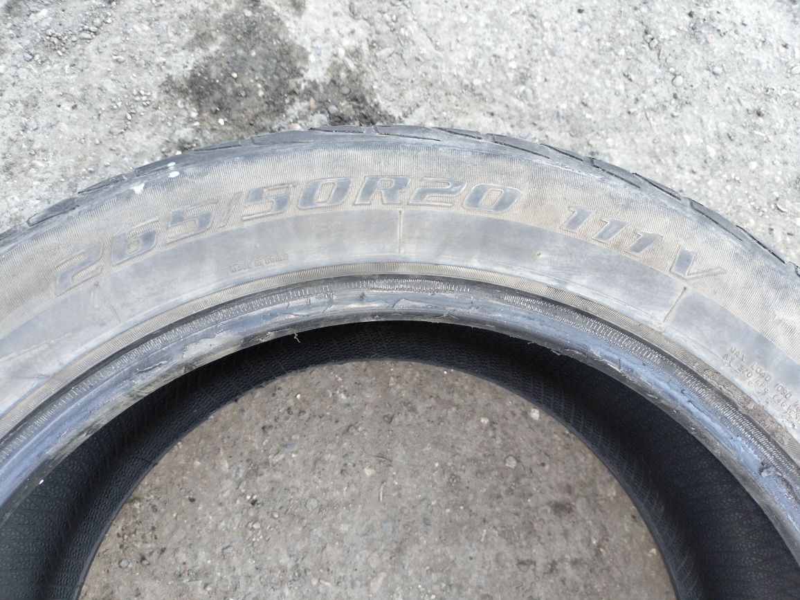 Продам шины летние б/у R20