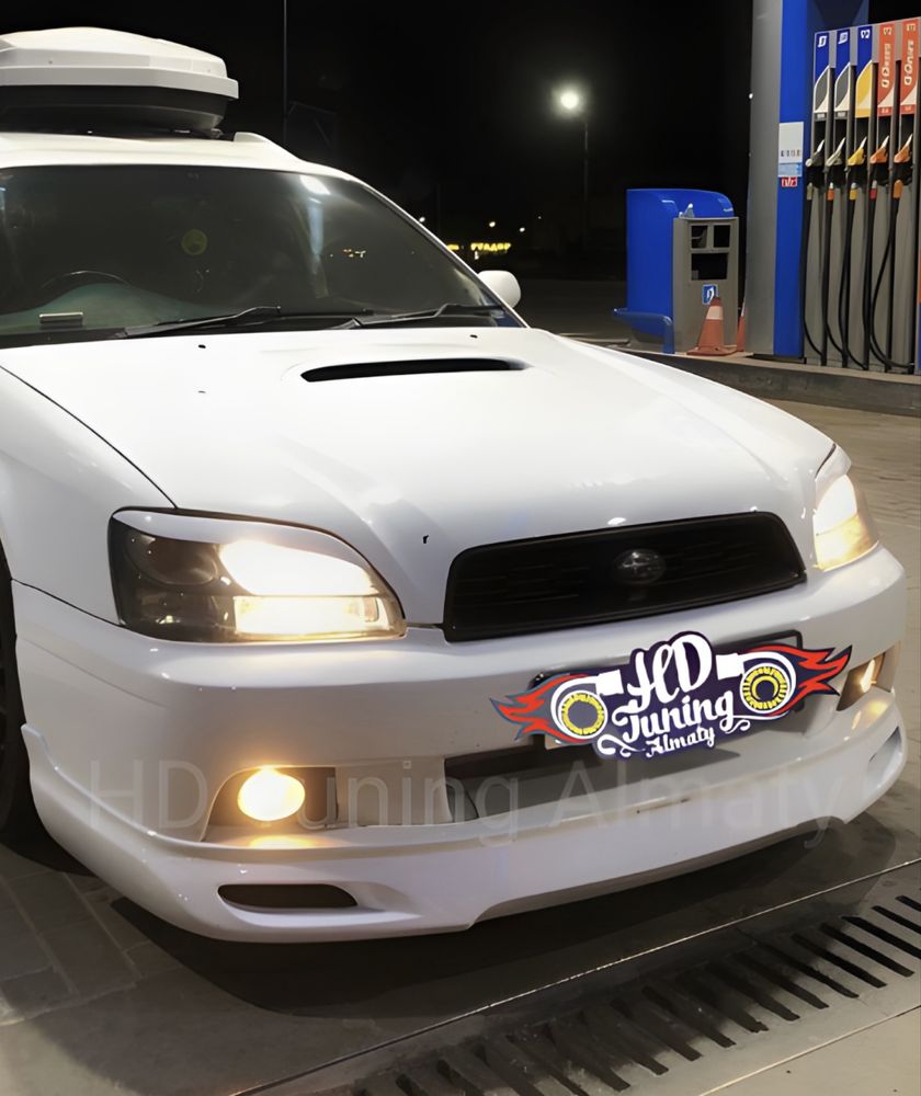 Губа Gialla на передний бампер Subaru Legacy BE/BH Рестайлинг