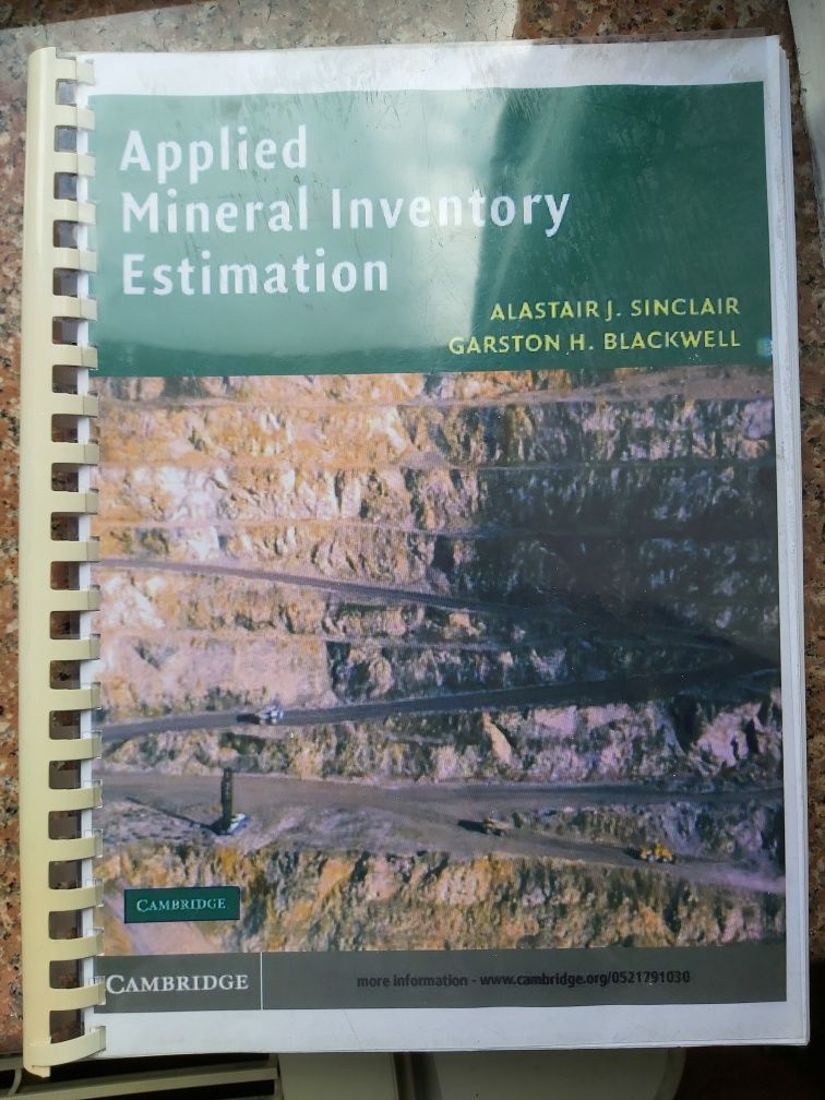 Учебник. Applied Mineralogy Inventory Estimation. Cambridge University