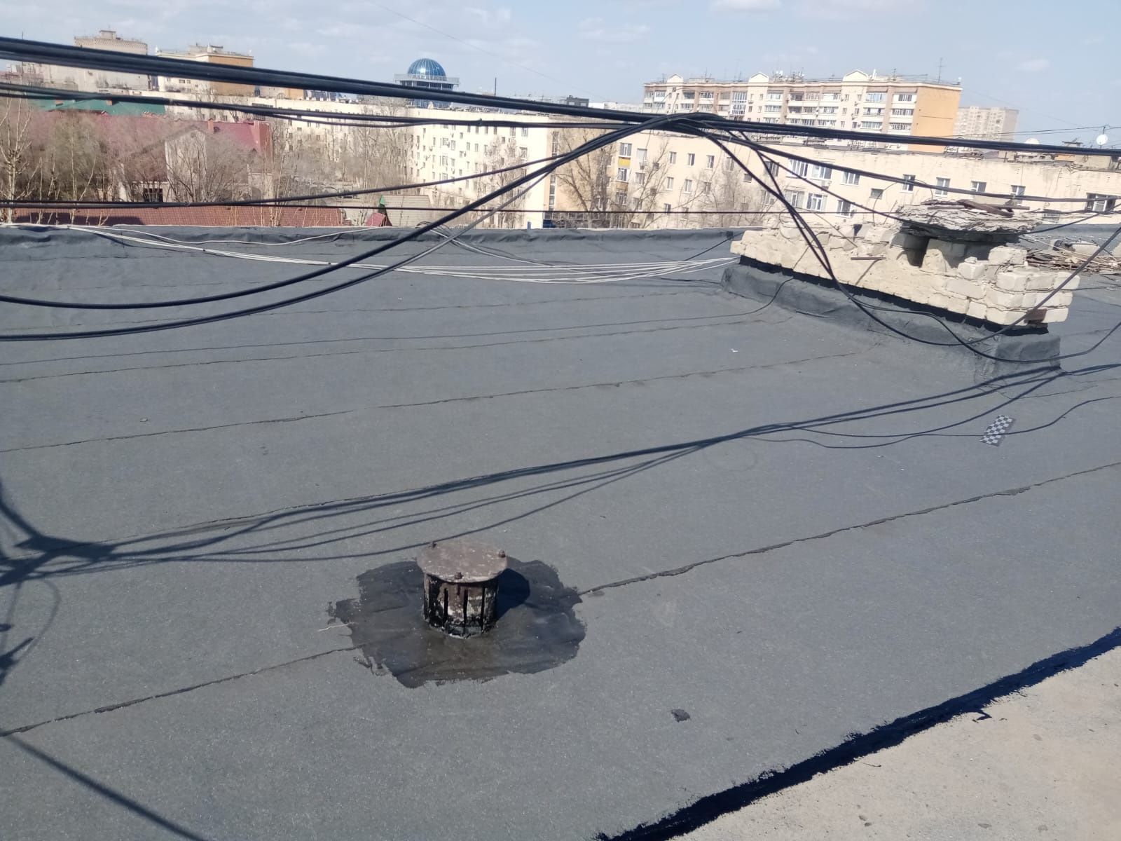 Качественное наплавление мягкой кровли