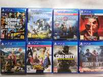 Диски с играми на PS4