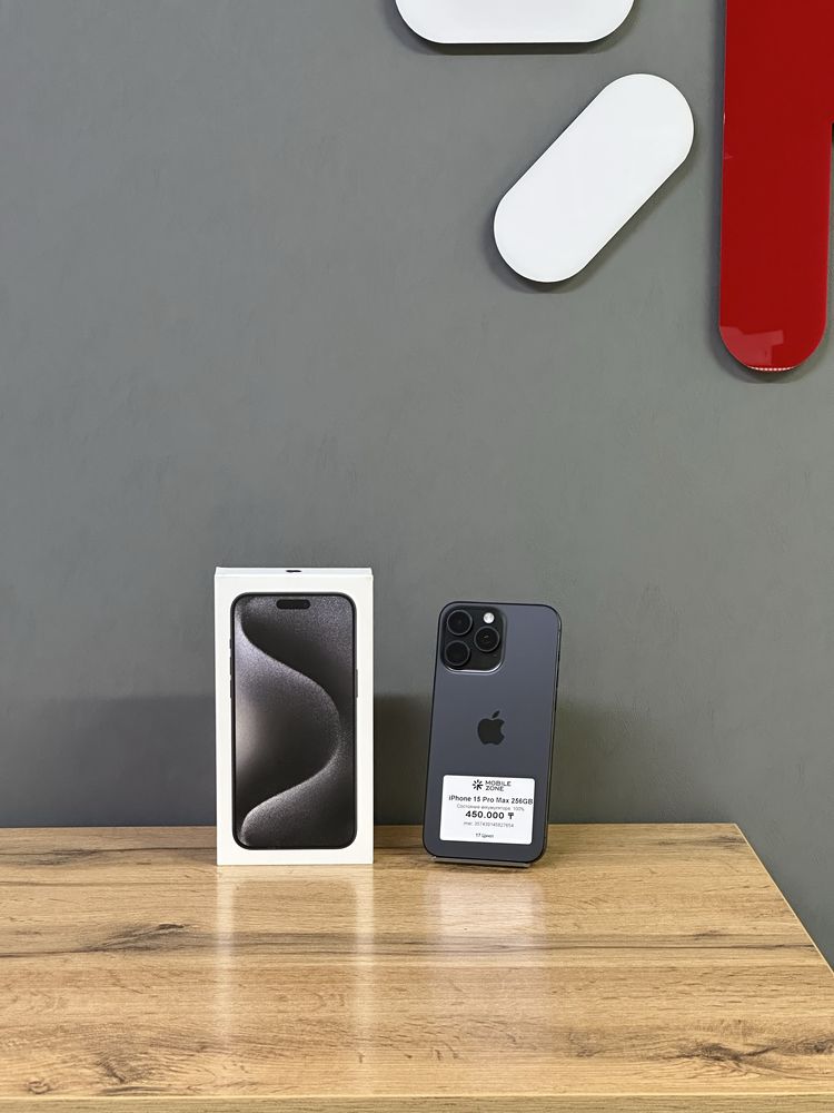 Iphone 15 Pro Max 256 GB 100% Цикл 17 | Mobile Zone