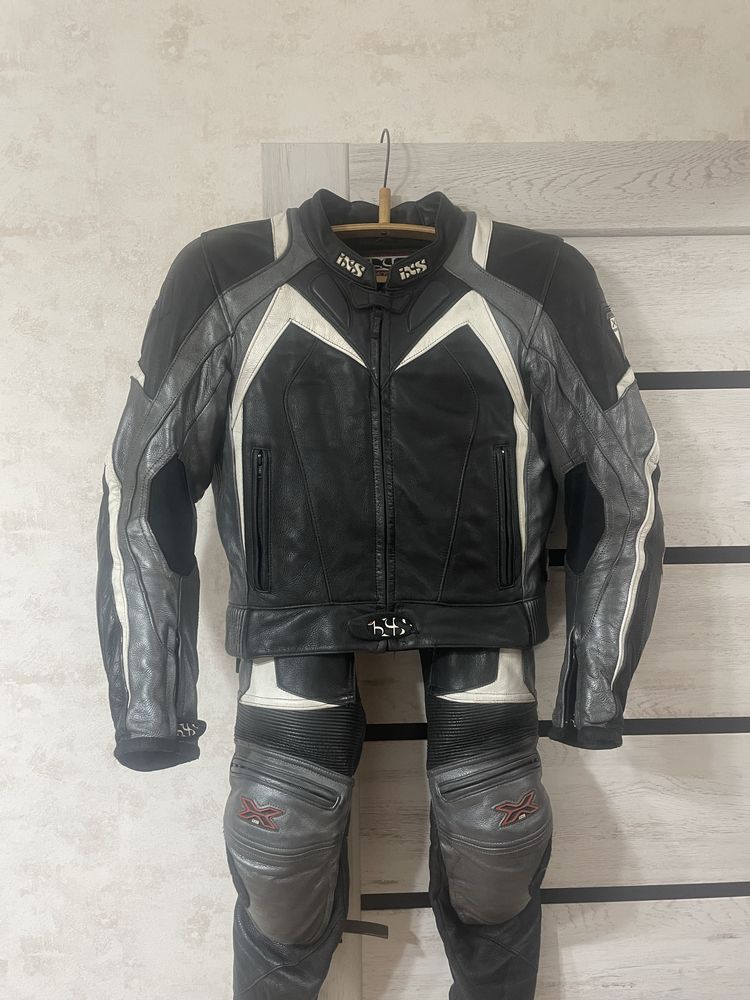 Кожанный раздельный комбез IXS