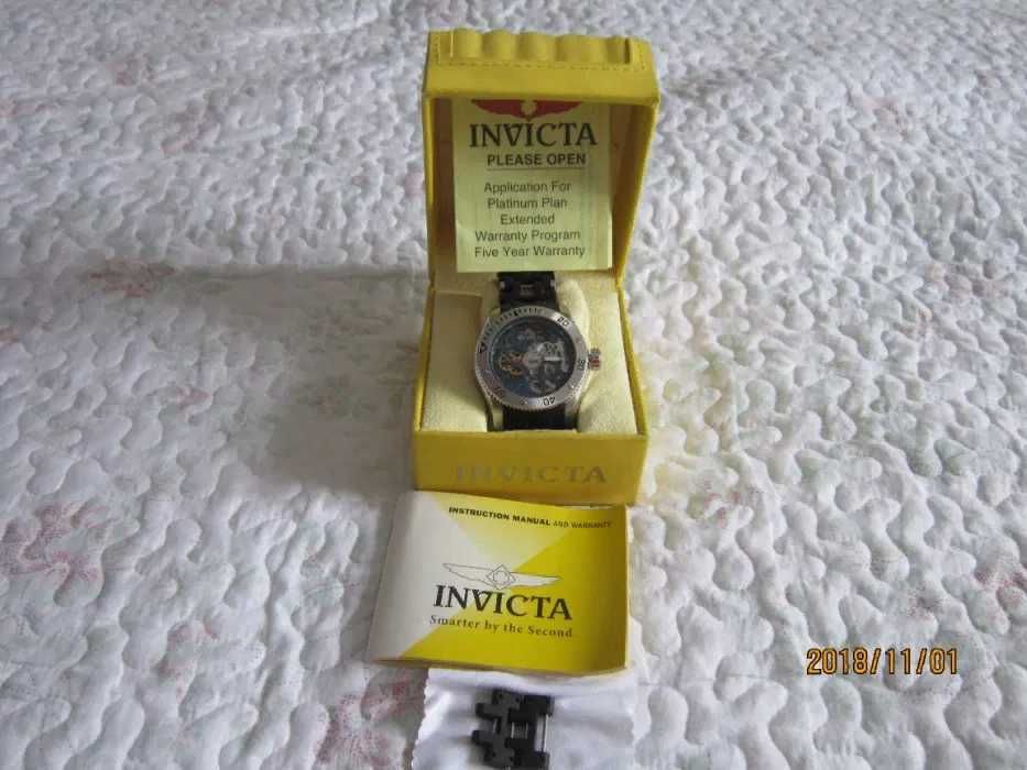 ПОДАРОК МУЖЧИНЕ Швейцарские Механические Часы INVICTA модель 1257