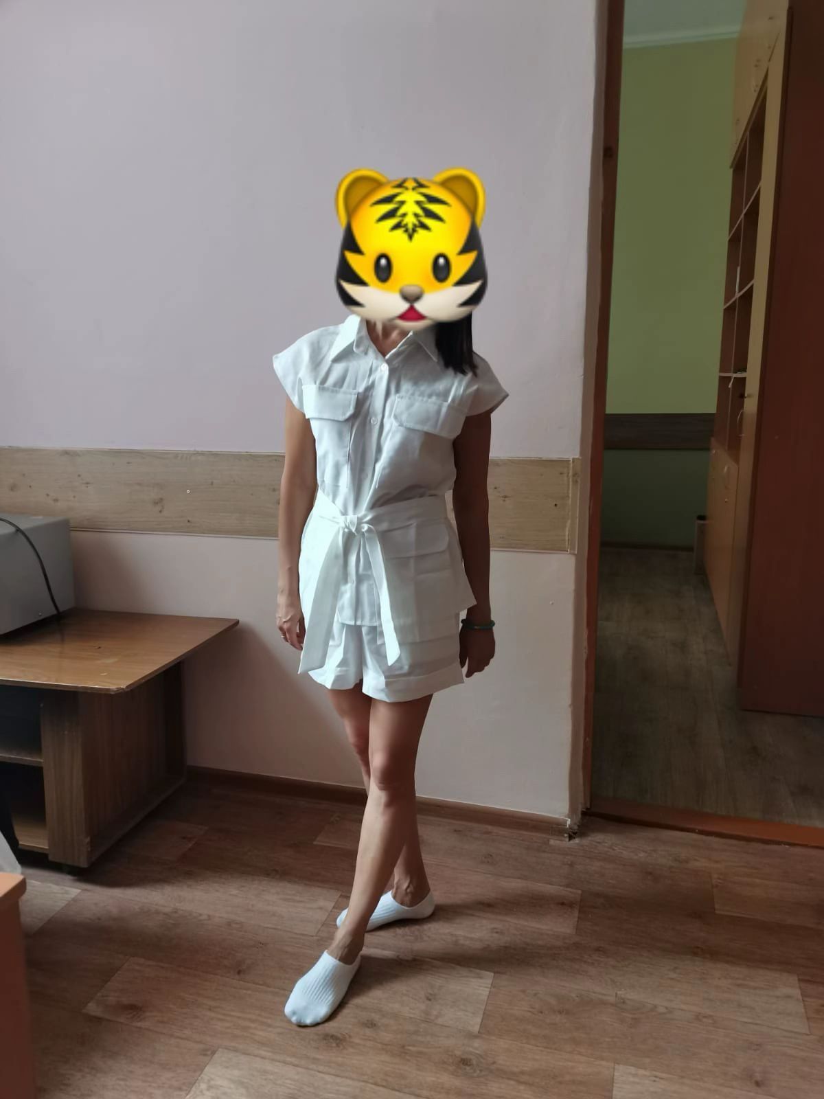 Льняная стильная двойка,