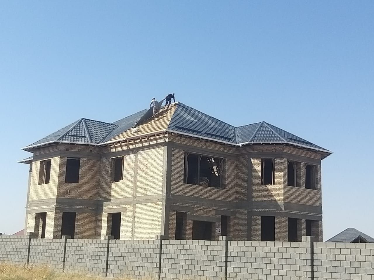 Бригада из Узбекистана