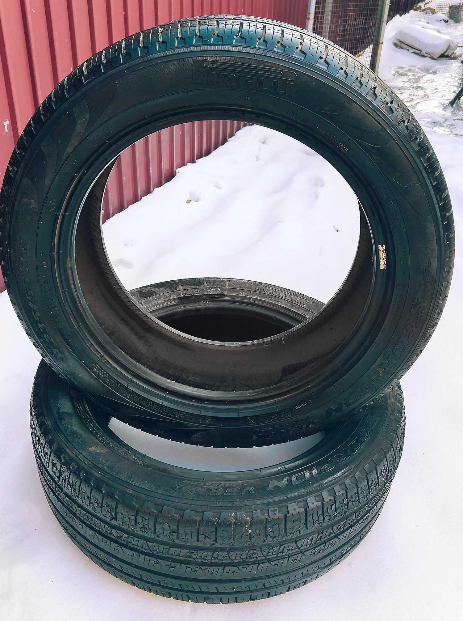 235/55R19 4 всесезонных шины