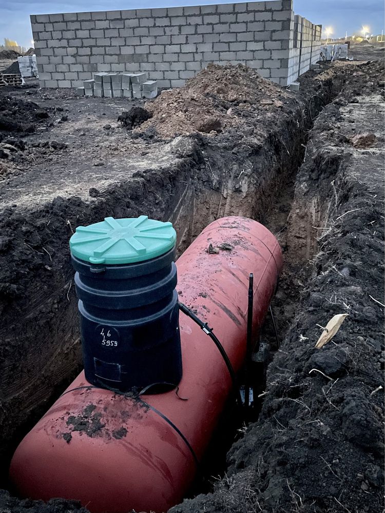 Газовое отопление под ключ. Газгольдеры