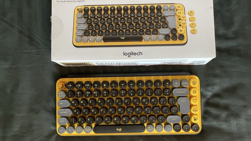 Механическая беспроводная клавиатура Logitech Pop keys