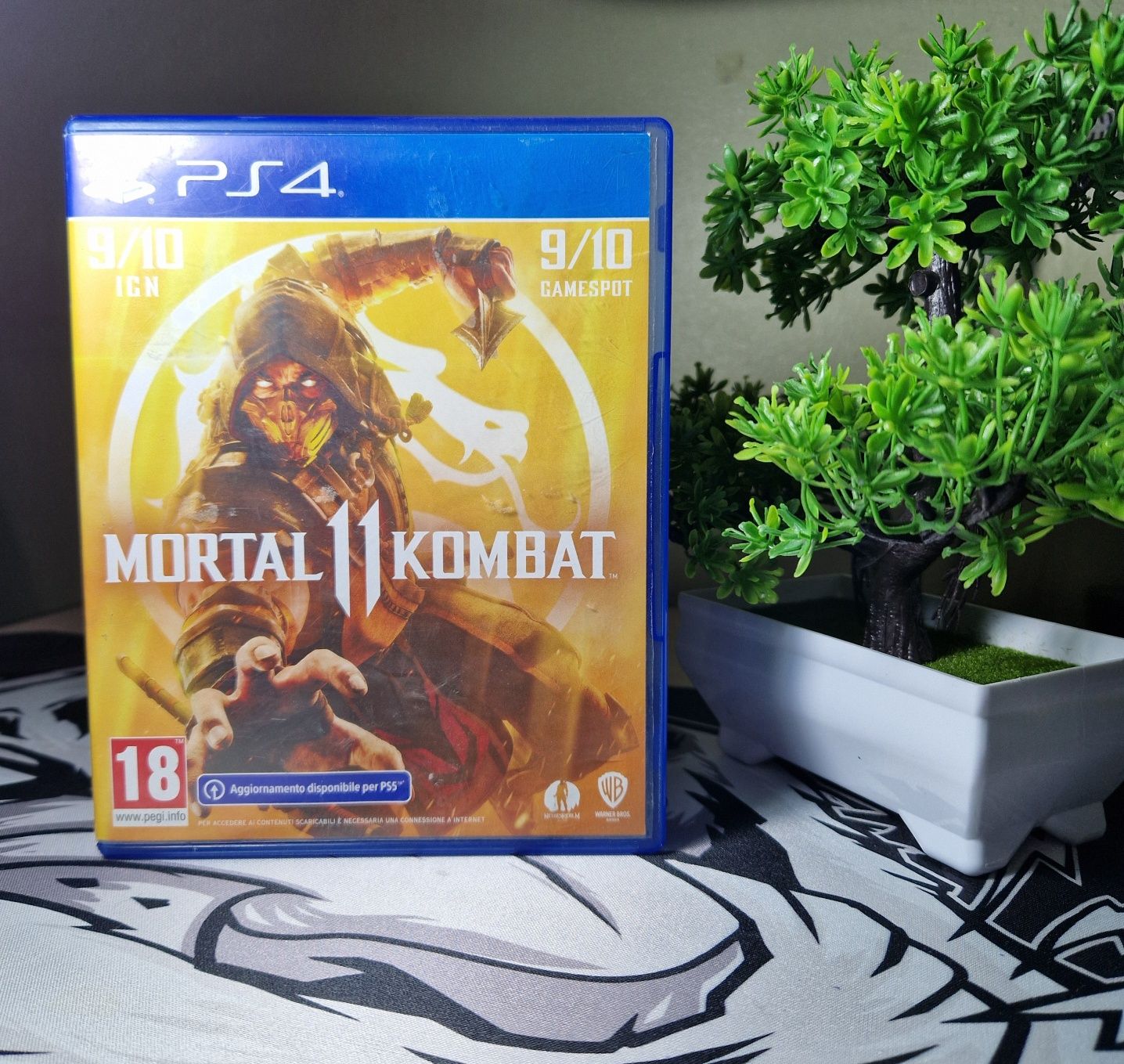 Mortal Kombat 11 на PS4 - диск, коробка, рабочее состояние