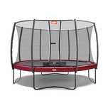 Батут Berg Elite Red диаметром 330 см с сеткой Deluxe