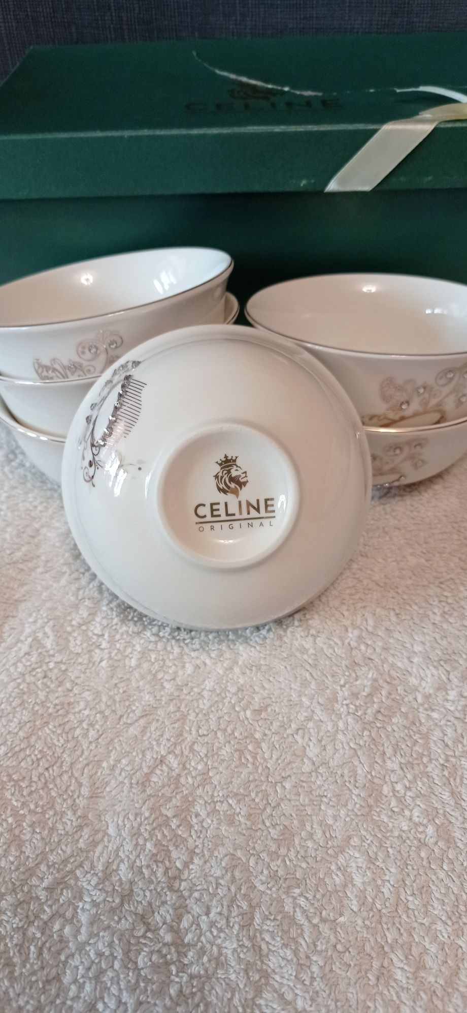 Пиала CELINE набор 6 шт  этажерка посуда.
