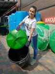 Мусорный бак, контейнер для мусора 150л
