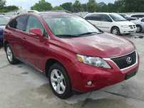 Авто на запчасти LEXUS RX270-RX350-RX450H AL10 2012