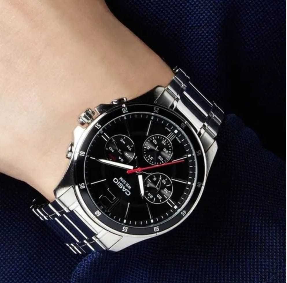 Часы Кварцевые CASIO MTP-1374D-1AVDF сталь