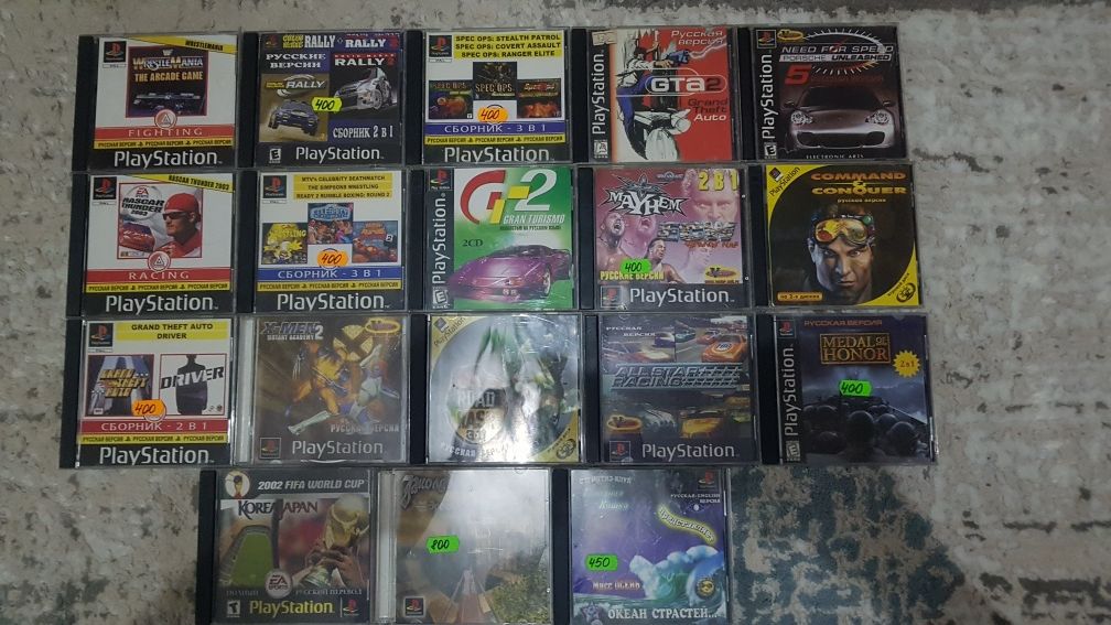 Игры на Playstation 1. Ретро игры. Новые пополнения игр.
