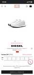 кроссовки diesel diesel s-racer 42eur 5-6/10 10к  обмен