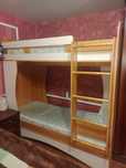 Продам 2х ярусную кровать.