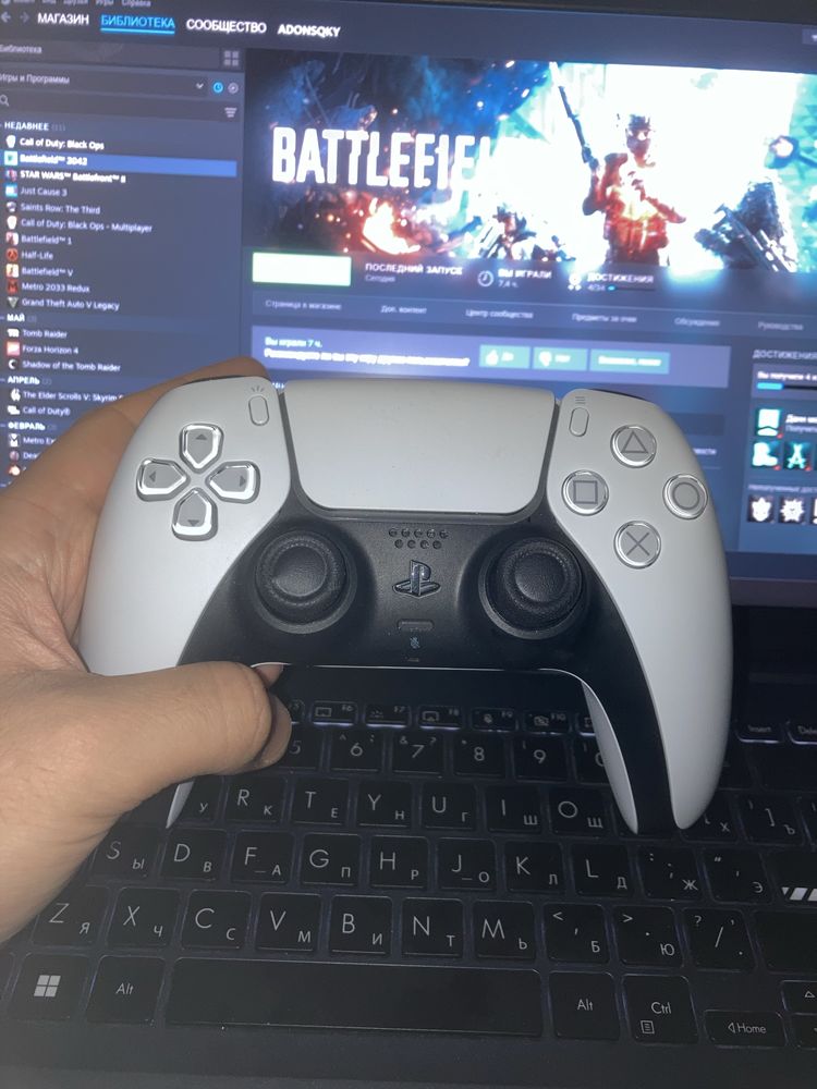 dualsense ps5/gamepad джойстик геймпад
