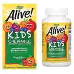 Витамины для детей, Alive, детский мультивитаминный комплекс, 120 шт