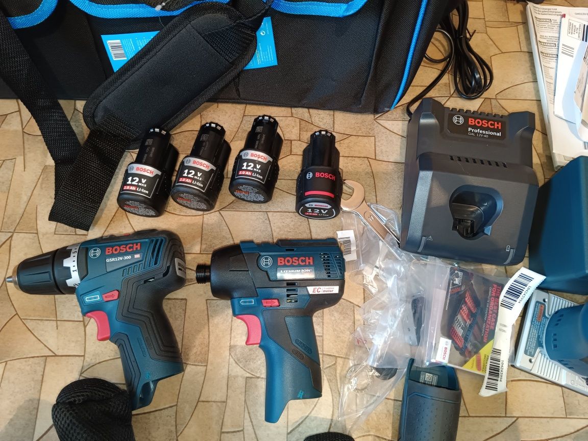 Обмен Оригинал Bosch Brushless 12v (10.8v) инструменты