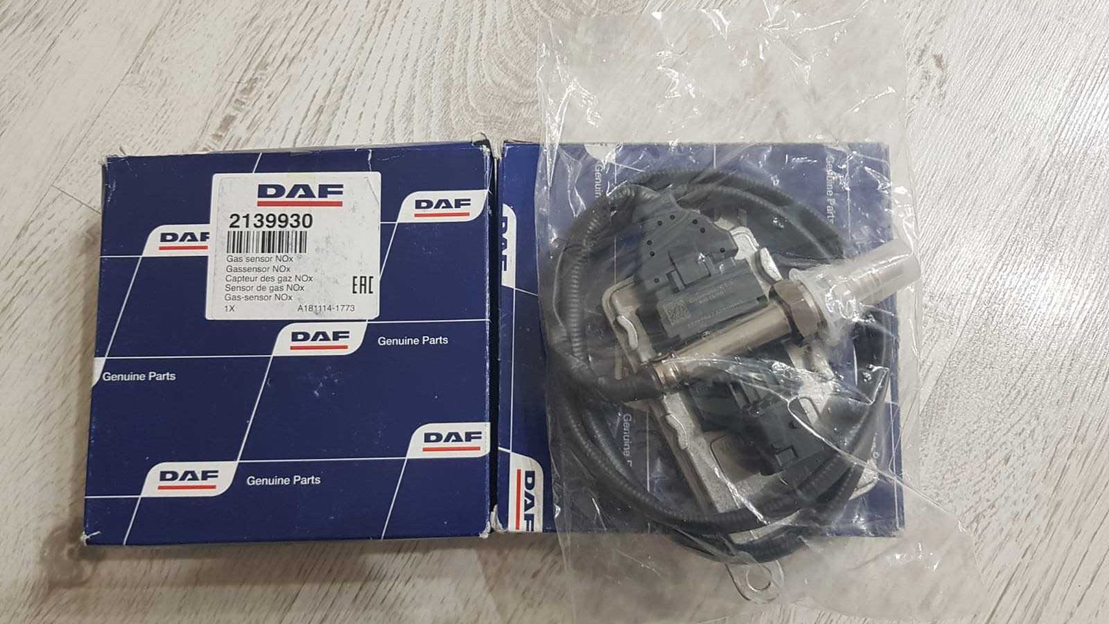 Датчик концентрации выхлопных газов NOX. Original DAF 2 1 3 9 9 3 0