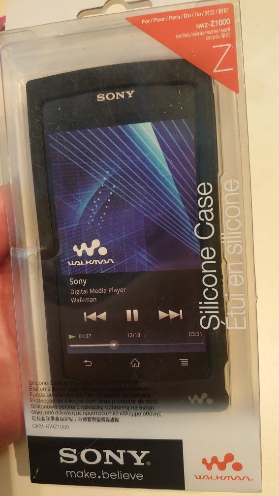 Силиконовый чехол для плеера sony Walkman NWZ-1000