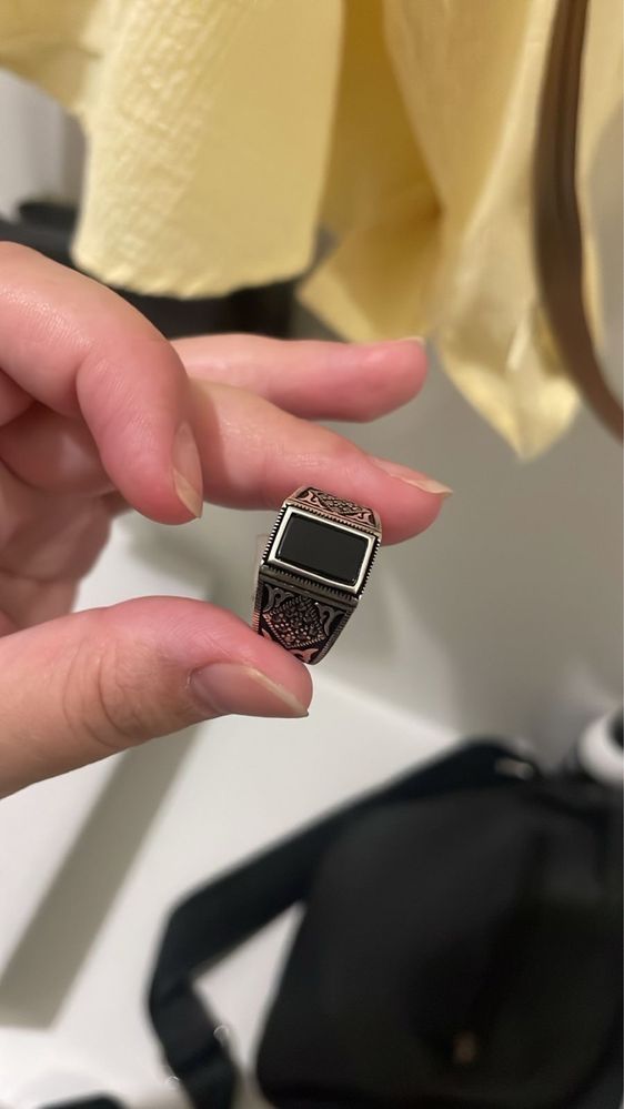 серебряное кольцо 925