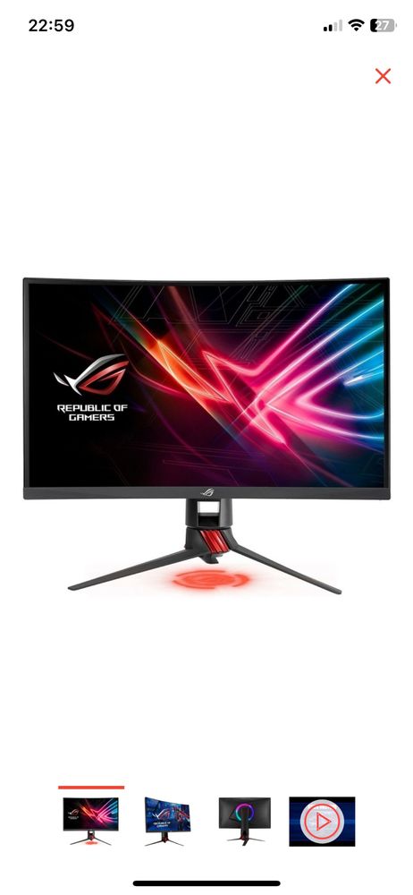 Игровой монитор ASUS ROG Strix XG27VQ