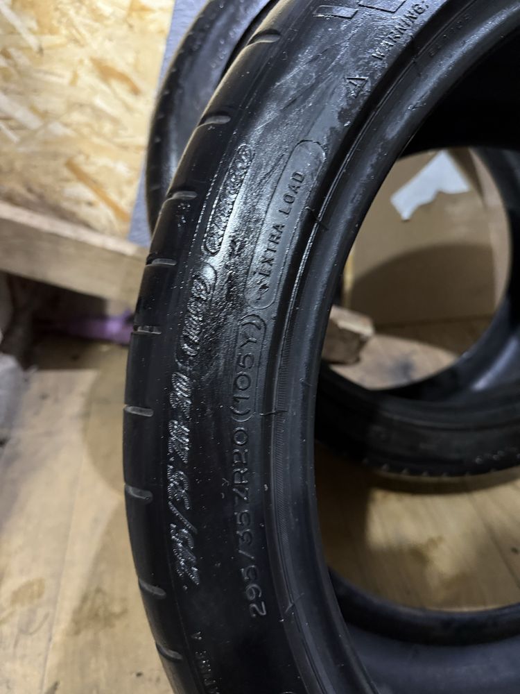 Шины Michelin задние 295/35/20