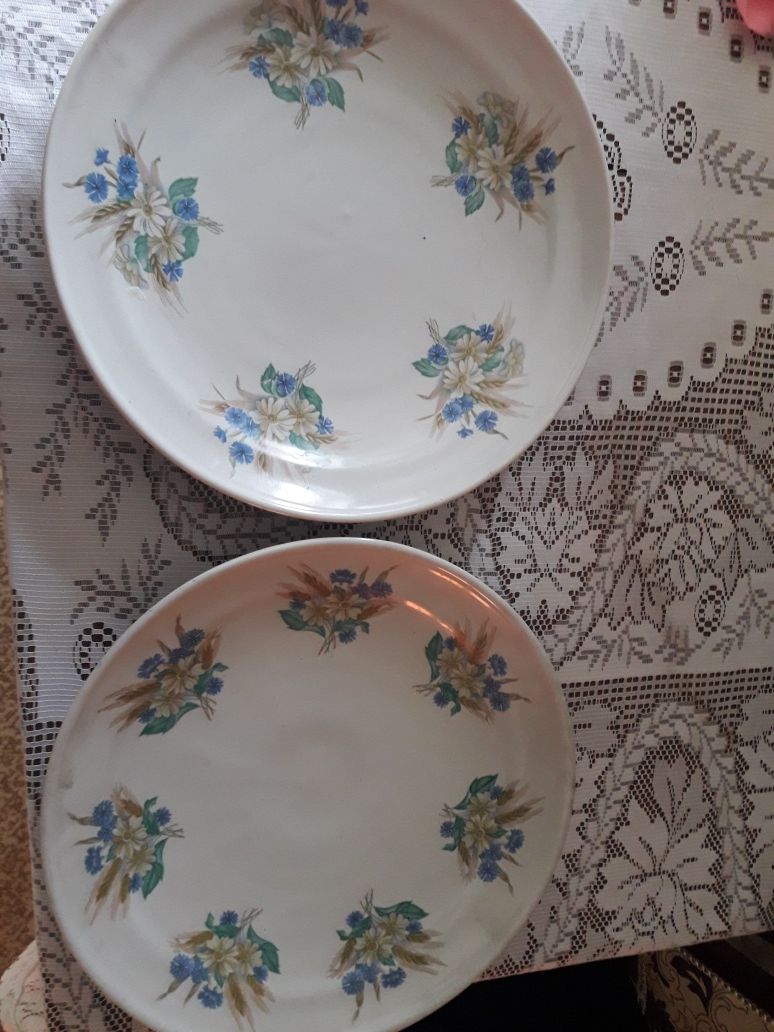 Блюдо фарфоровые капчигайские