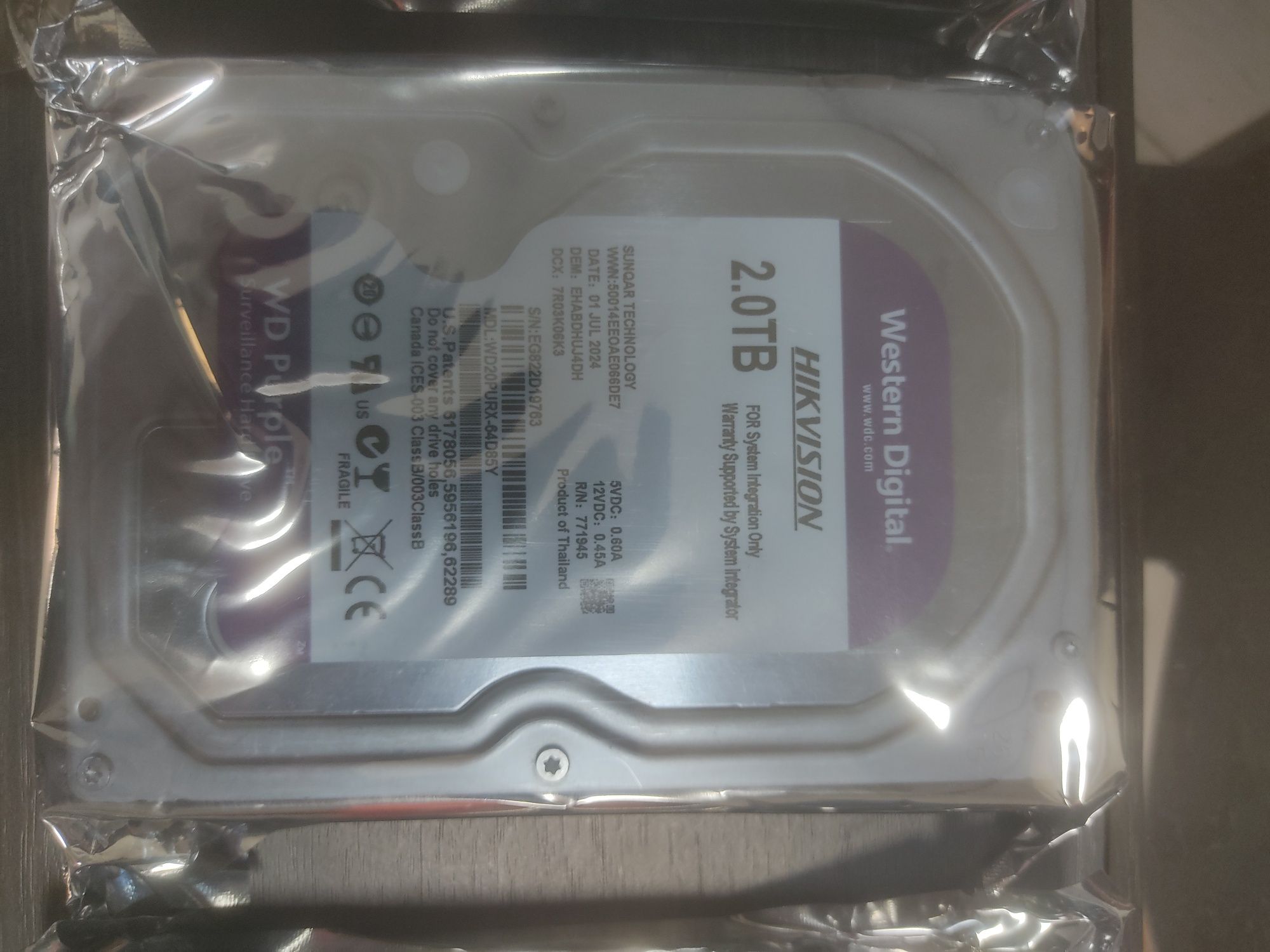 Продаются жёсткий диск 500GB 1TB 2TB 4TB 6TB 8TB
