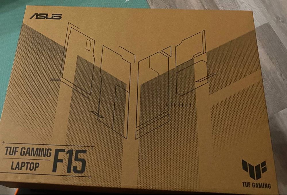 Asus Tuf F15 + подставка GXT278, мышь Logitech